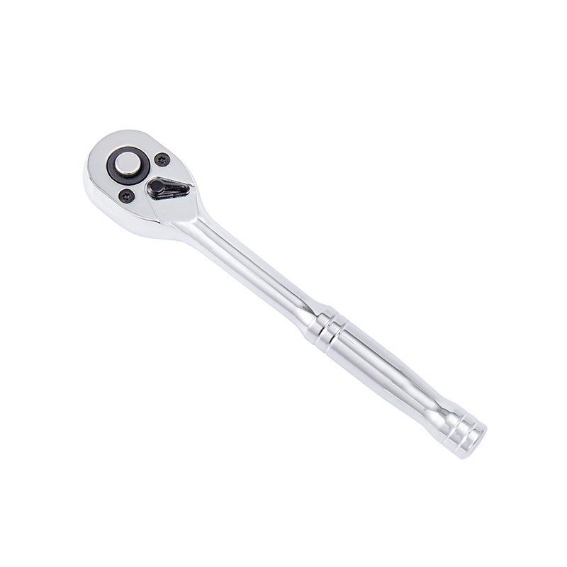 1/4' Dr. Quick-Release Ratchet Handle with Pear-Head Design (72T）