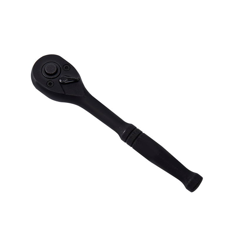 1/4' Dr. Quick-Release Ratchet Handle,Black Phosphate Finish(72T）