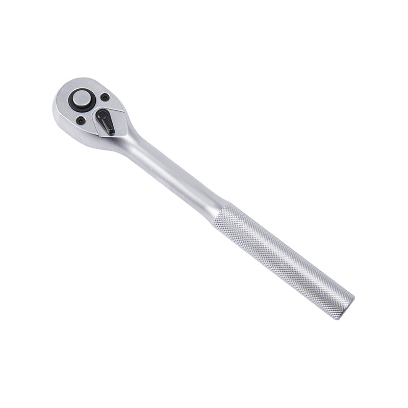3/8' Dr. Quick-Release Ratchet Handle,Knurled Handle, Matte Finish(72T）