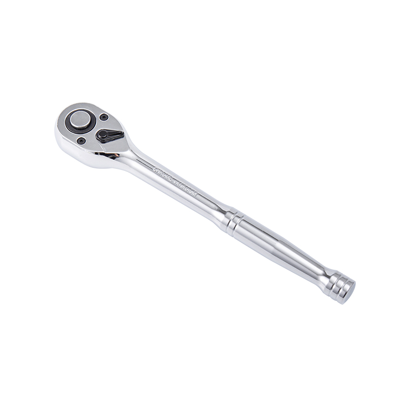 1/2' Dr. Quick-Release Ratchet Handle,Chrome Alloy Made,Straight Handle (72T）